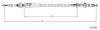 AUDI 1J0721555Q Accelerator Cable